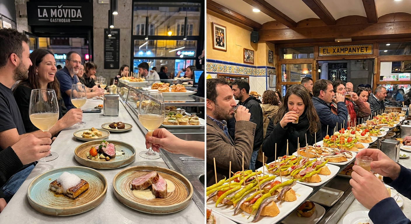 Top 10 des Bars à Vins et Tapas à Madrid et Barcelone : Les Incontournables de 2026